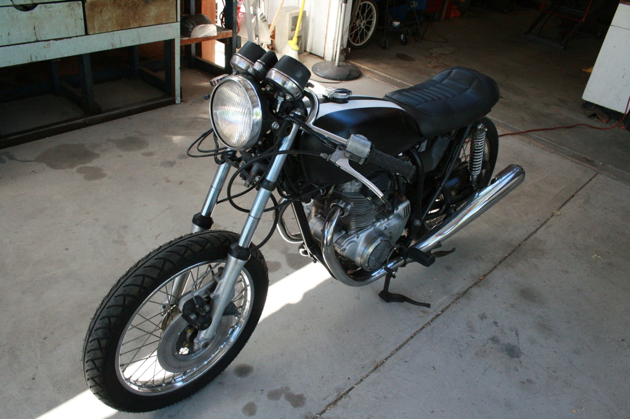The CB360 Project is underway. | H.O.F.I custom cafe' racers ...
